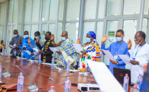 Read more about the article Induction Of UNA-GH National Executives